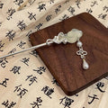 Handmade Cloud Jade Ruyi Tassel Zen Hair Stick